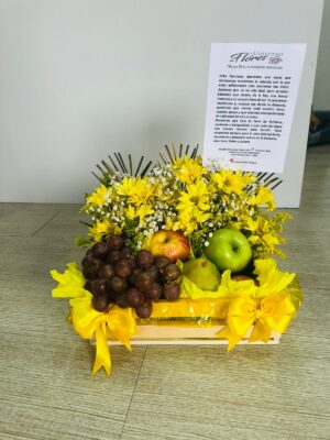 Ancheta de frutas y flores en Itagüí - Universo de Flores